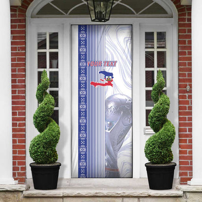 Custom Afro-Haiti Football Door Cover 2026 Grenadye Alaso White Version - African Pride