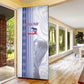Custom Afro-Haiti Football Door Cover 2026 Grenadye Alaso White Version - African Pride