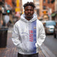 Custom Afro-Haiti Football Hoodie 2026 Grenadye Alaso White Version - African Pride