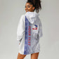 Custom Afro-Haiti Football Hoodie Dress 2026 Grenadye Alaso White Version - African Pride