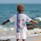 Custom Afro-Haiti Football Kid Hawaiian Shirt 2026 Grenadye Alaso White Version LT14