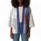 Custom Afro-Haiti Football Kimono 2026 Grenadye Alaso White Version - African Pride