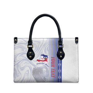 Custom Afro-Haiti Football Leather Bag 2026 Grenadye Alaso White Version - African Pride