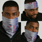 Custom Afro-Haiti Football Neck Gaiter 2026 Grenadye Alaso White Version - African Pride