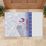 Custom Afro-Haiti Football Rubber Doormat 2026 Grenadye Alaso White Version - African Pride
