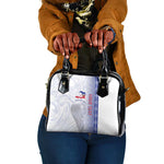 Custom Afro-Haiti Football Shoulder Handbag 2026 Grenadye Alaso White Version - African Pride