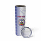 Custom Afro-Haiti Football Skinny Tumbler 2026 Grenadye Alaso White Version - African Pride