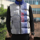 Custom Afro-Haiti Football Sleeveless Puffer Jacket 2026 Grenadye Alaso White Version - African Pride