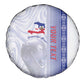 Custom Afro-Haiti Football Spare Tire Cover 2026 Grenadye Alaso White Version - African Pride