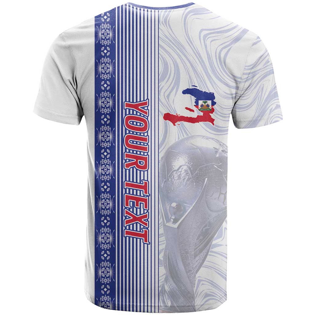 Custom Afro-Haiti Football T shirt 2026 Grenadye Alaso White Version - African Pride