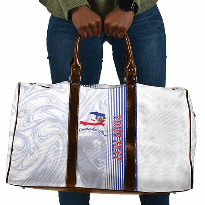 Custom Afro-Haiti Football Travel Bag 2026 Grenadye Alaso White Version - African Pride