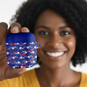 Afro-Haitians AirPods Case Ayiti Map and Rose Kayenn Tropical Style - African Pride