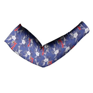 Afro-Haitians Arm Sleeves Ayiti Map and Rose Kayenn Tropical Style - African Pride