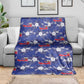 Afro-Haitians Blanket Ayiti Map and Rose Kayenn Tropical Style - African Pride