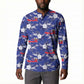 Afro-Haitians Button Sweatshirt Ayiti Map and Rose Kayenn Tropical Style