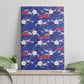 Afro-Haitians Canvas Wall Art Ayiti Map and Rose Kayenn Tropical Style - African Pride