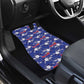 Afro-Haitians Car Mats Ayiti Map and Rose Kayenn Tropical Style - African Pride