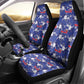 Afro-Haitians Car Seat Cover Ayiti Map and Rose Kayenn Tropical Style - African Pride