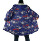 Afro-Haitians Cloak Ayiti Map and Rose Kayenn Tropical Style - African Pride