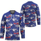 Afro-Haitians Hockey Jersey Ayiti Map and Rose Kayenn Tropical Style - African Pride
