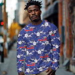 Afro-Haitians Long Sleeve Shirt Ayiti Map and Rose Kayenn Tropical Style - African Pride