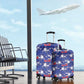 Afro-Haitians Luggage Cover Ayiti Map and Rose Kayenn Tropical Style - African Pride