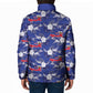 Afro-Haitians Padded Jacket Ayiti Map and Rose Kayenn Tropical Style - African Pride