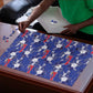 Afro-Haitians Puzzle Ayiti Map and Rose Kayenn Tropical Style - African Pride
