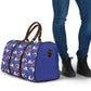 Afro-Haitians Travel Bag Ayiti Map and Rose Kayenn Tropical Style - African Pride