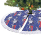 Afro-Haitians Tree Skirt Ayiti Map and Rose Kayenn Tropical Style - African Pride