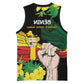 Benin National Day Basketball Jersey Happy 64th Independence Anniversary Yellow Allamanda - African Pride