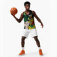 Benin National Day Basketball Jersey Happy 64th Independence Anniversary Yellow Allamanda - African Pride