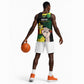 Benin National Day Basketball Jersey Happy 64th Independence Anniversary Yellow Allamanda - African Pride