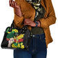 Benin National Day Shoulder Handbag Happy 64th Independence Anniversary Yellow Allamanda