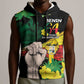 Benin National Day Sleeveless Hoodie Happy 64th Independence Anniversary Yellow Allamanda - African Pride