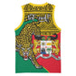 Personalised Benin National Day Basketball Jersey Coat Of Arms With Leopard African Pattern - African Pride