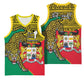 Personalised Benin National Day Basketball Jersey Coat Of Arms With Leopard African Pattern - African Pride