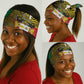 Personalised Benin National Day Neck Gaiter Coat Of Arms Leopard African Pattern LT14