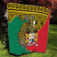 Personalised Benin National Day Quilt Coat Of Arms With Leopard African Pattern