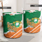 Cote d'Ivoire Independence Day Laundry Basket 1960 Proud Coat Of Arms Grunge Style