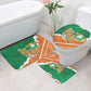 Cote d'Ivoire Independence Day Bathroom Set 1960 Proud Coat Of Arms Grunge Style
