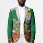 Cote d'Ivoire Independence Day Personalized Blazer 1960 Proud Coat Of Arms Grunge Style