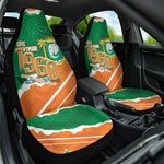 Cote d'Ivoire Independence Day Car Seat Cover 1960 Proud Coat Of Arms Grunge Style