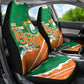 Cote d'Ivoire Independence Day Car Seat Cover 1960 Proud Coat Of Arms Grunge Style