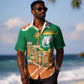 Cote d'Ivoire Independence Day Personalized Hawaiian Shirt 1960 Proud Coat Of Arms Grunge Style LT14