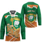 Cote d'Ivoire Independence Day Personalized Hockey Jersey 1960 Proud Coat Of Arms Grunge Style