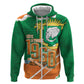 Cote d'Ivoire Independence Day Personalized Hoodie 1960 Proud Coat Of Arms Grunge Style