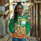 Cote d'Ivoire Independence Day Personalized Hoodie 1960 Proud Coat Of Arms Grunge Style