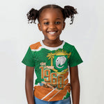 Cote d'Ivoire Independence Day Personalized Kid T shirt 1960 Proud Coat Of Arms Grunge Style