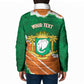 Cote d'Ivoire Independence Day Personalized Padded Jacket 1960 Proud Coat Of Arms Grunge Style